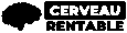 Logo Cerveau Rentable Noir